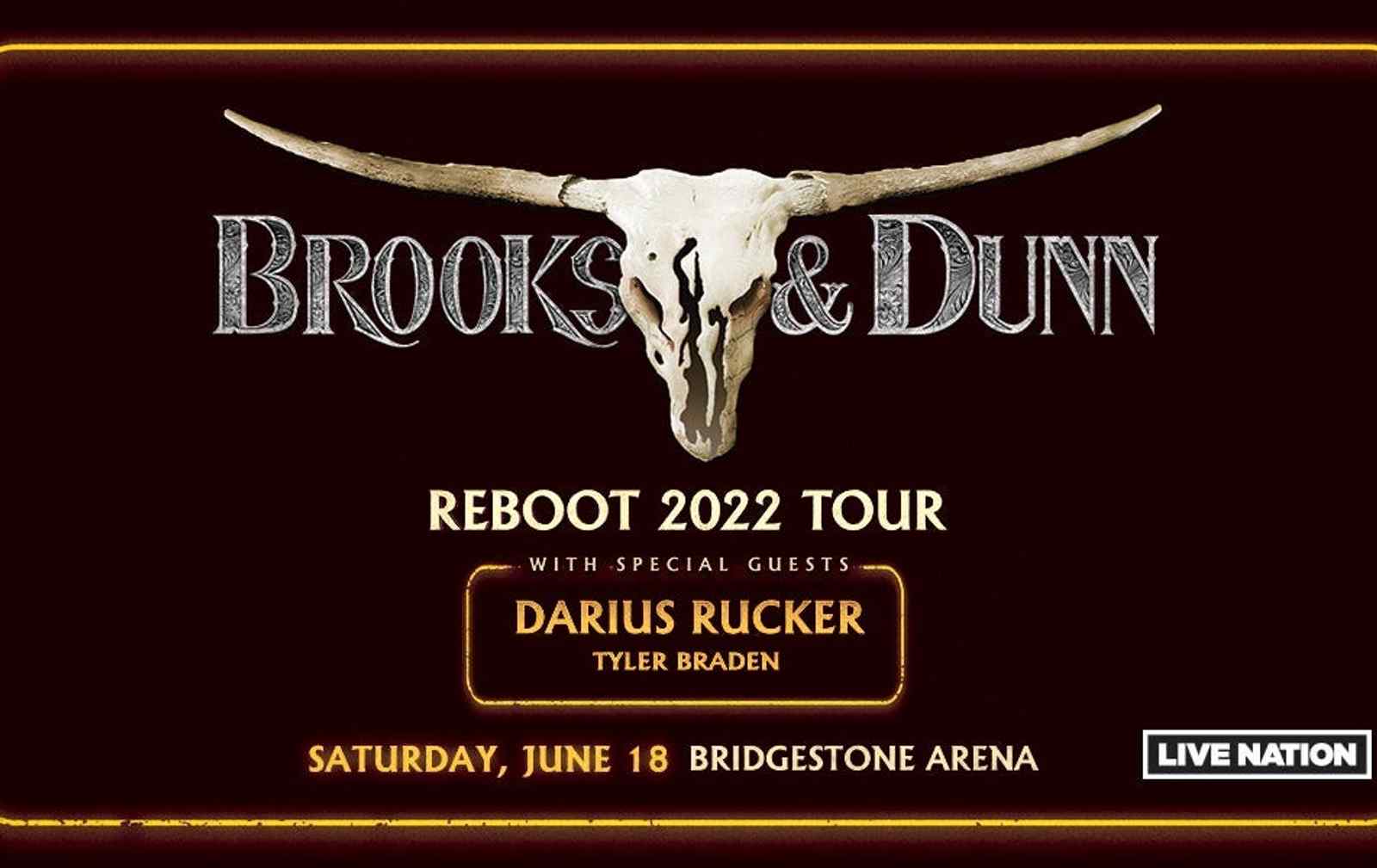 BROOKS & DUNN: REBOOT 2022 TOUR