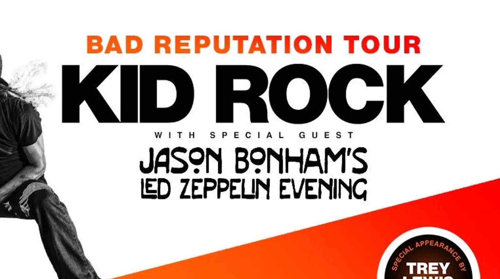 Kid Rock Bad Reputation Tour 2022
