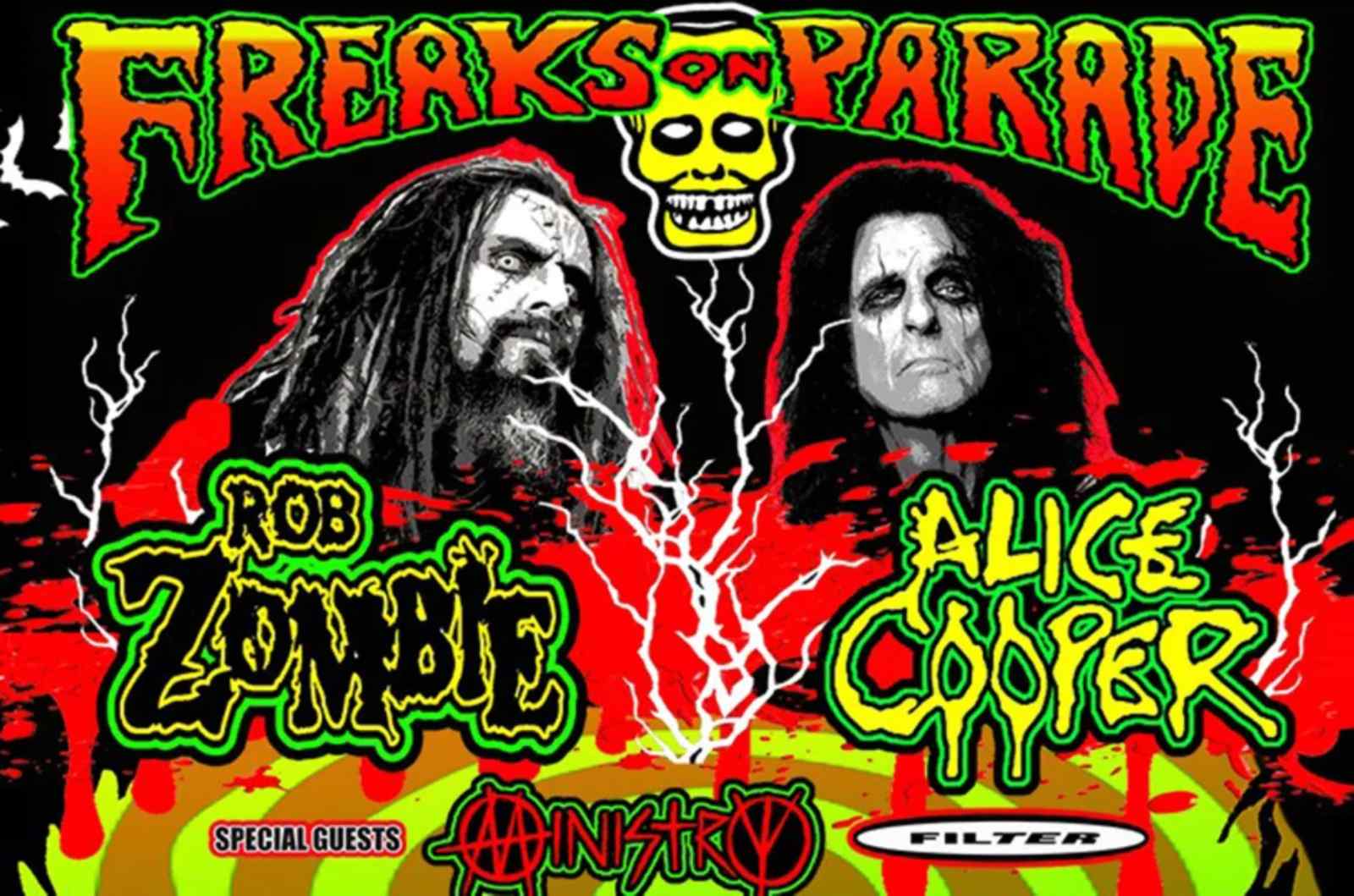 Rob Zombie & Alice Cooper: Freaks On Parade Tour