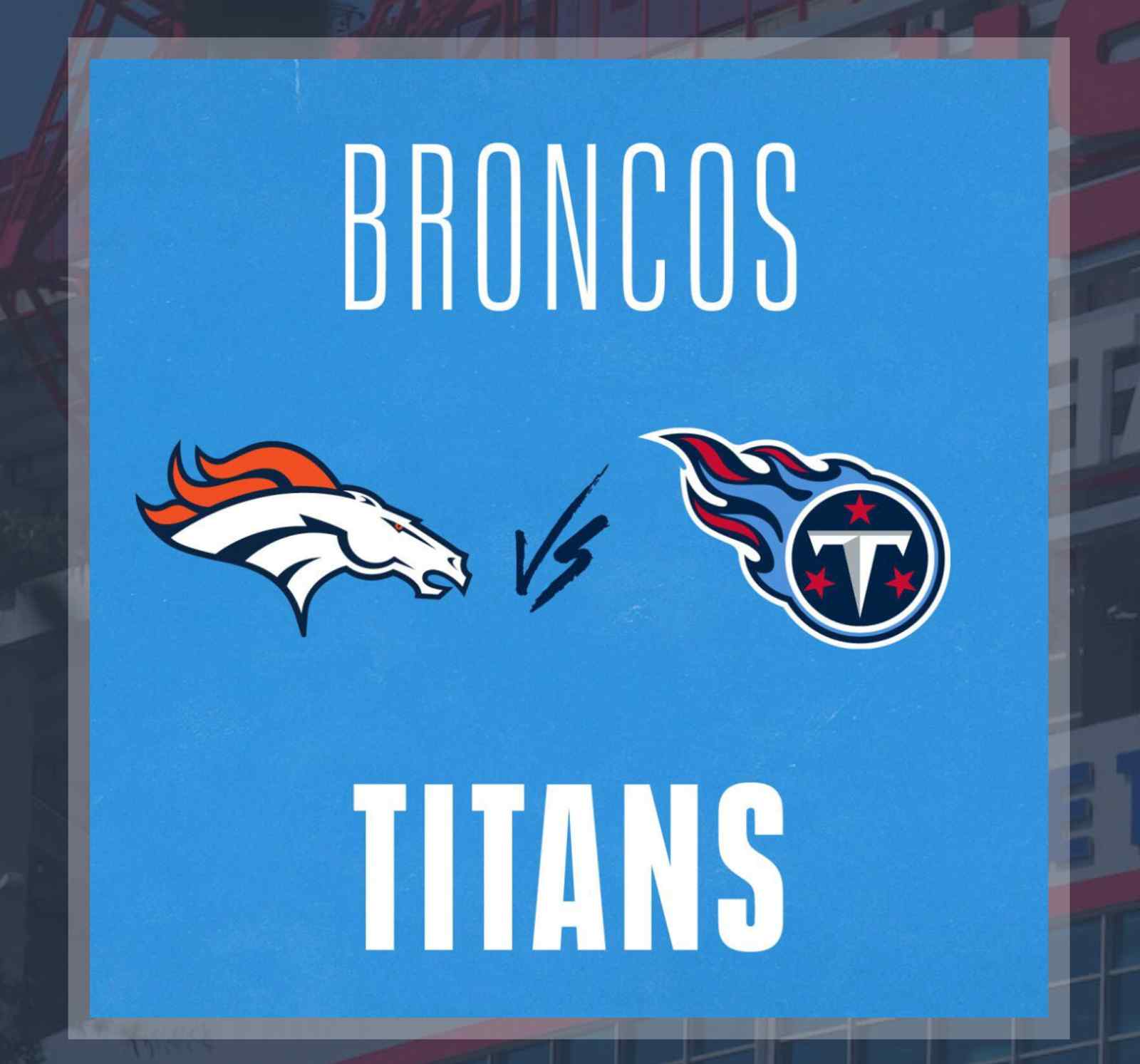 Tennessee Titans Vs Denver Broncos