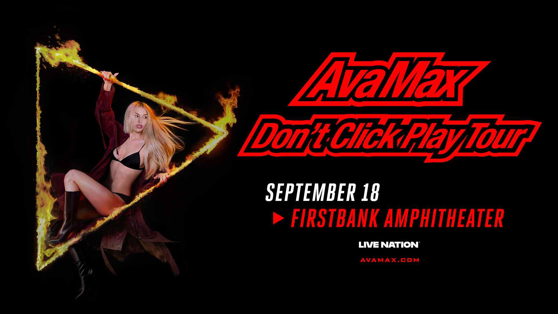Ava Max Don’t Click Play Tour