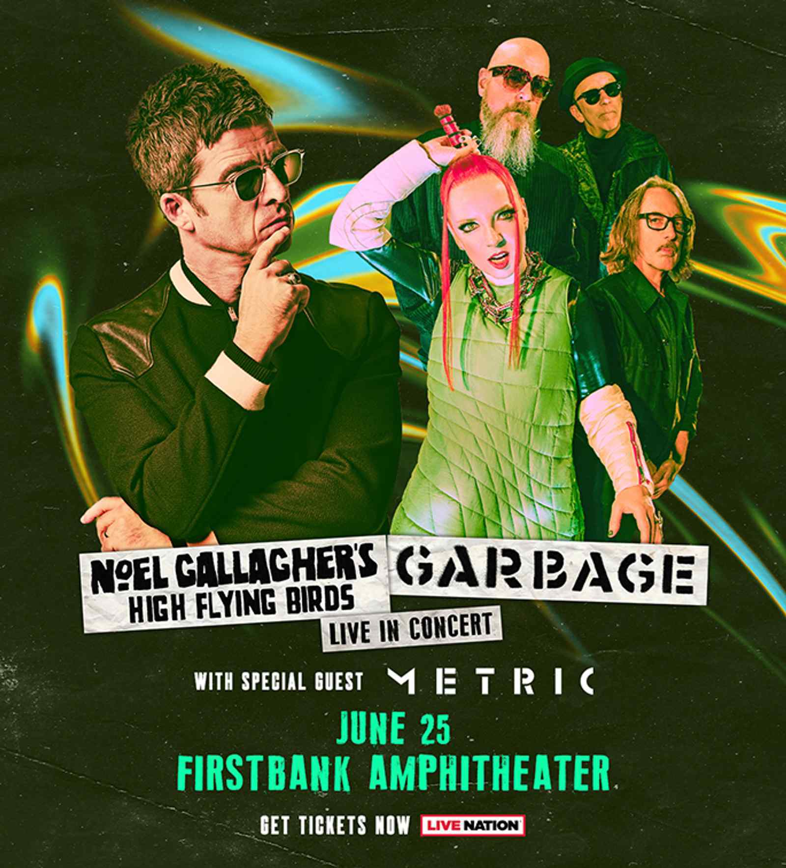 Noel Gallagher's High Flying Birds and Garbage with special guest