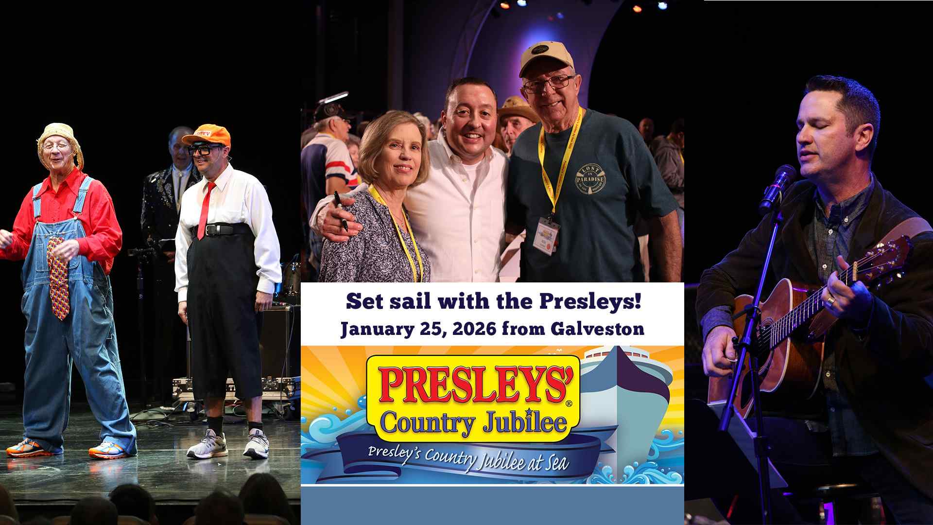Cruise with the Presleys!