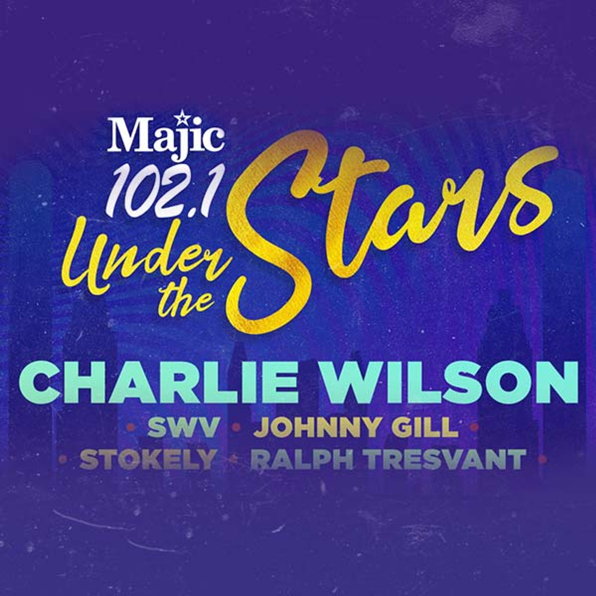 Majic Under the Stars with Charlie Wilson, SWV, Johnny Gill, Stokley