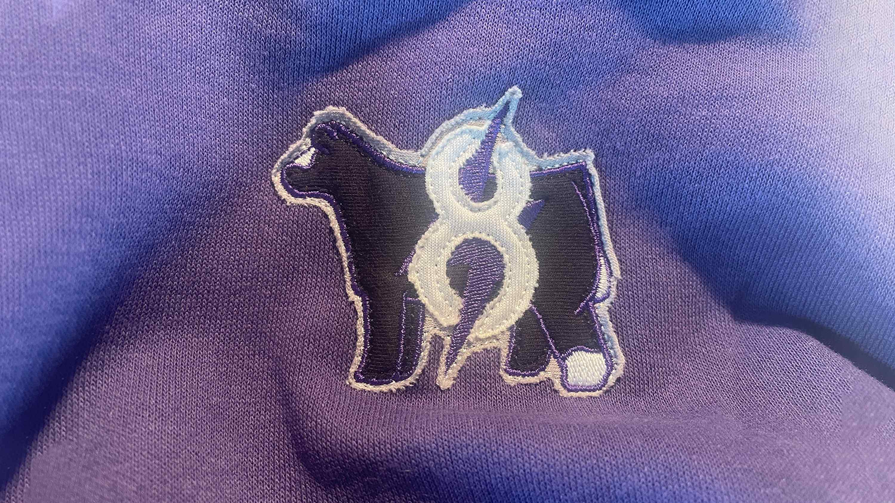 Electric Purple Blackout 8 Hoodies Now Available