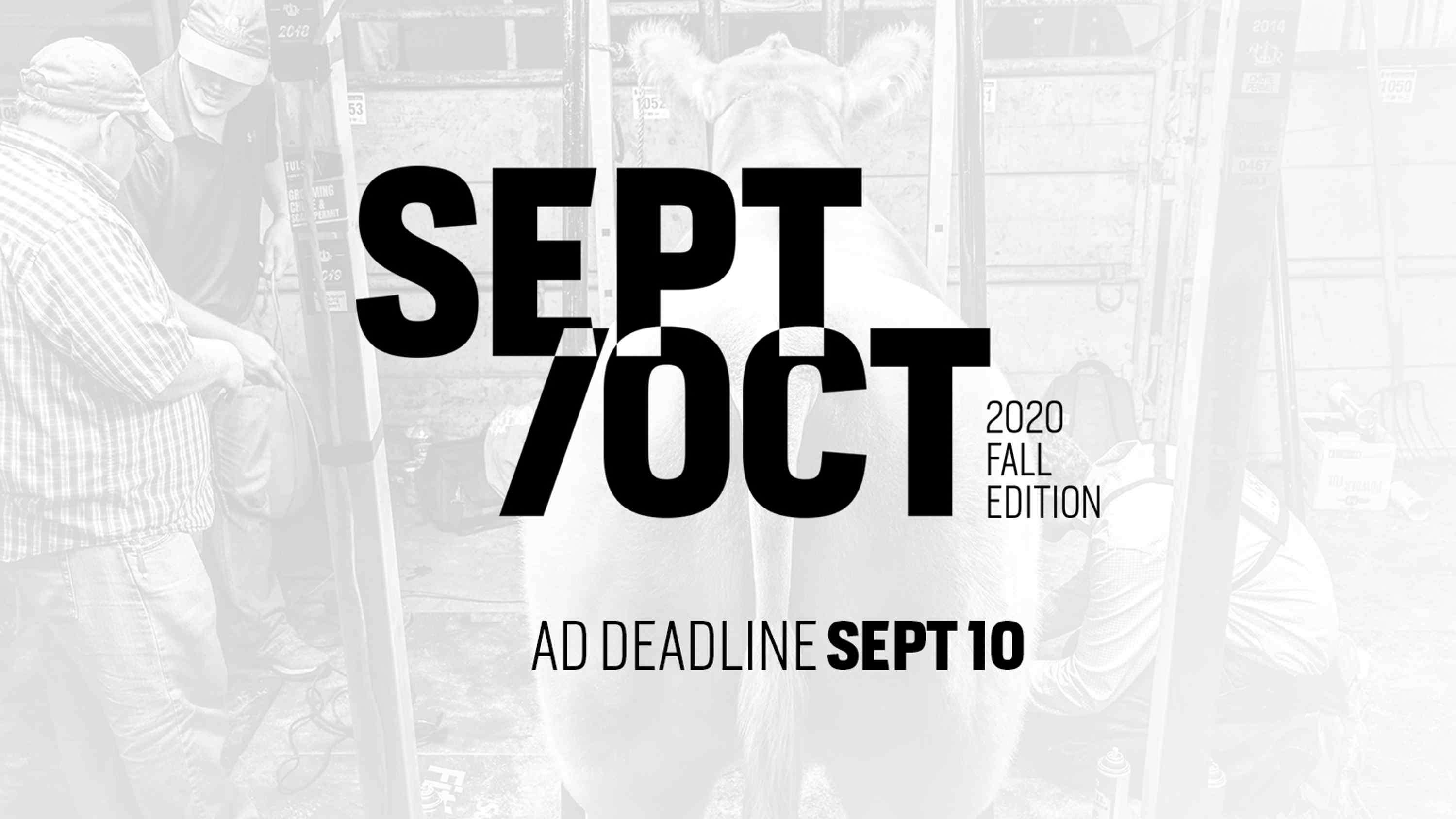 Sept/Oct Deadline Approaching