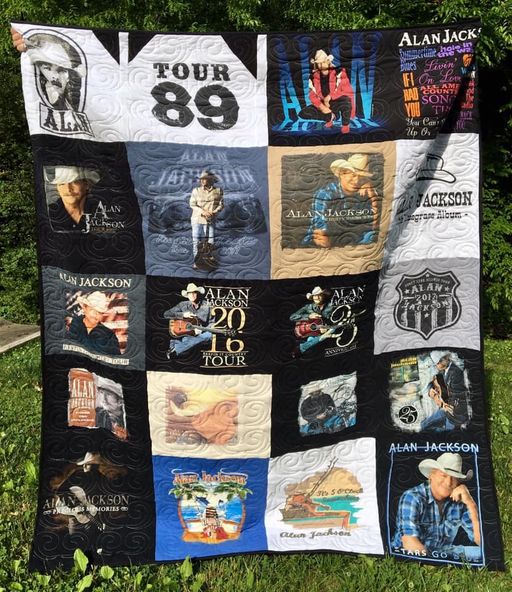 AJ T-Shirt Quilt for 60th Birthday 
