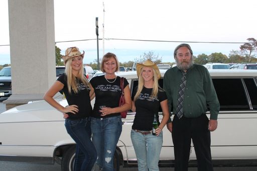 Lisa & friends before the show! 