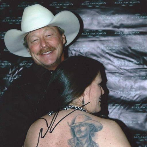 Alan Jackson loved my tattoo 