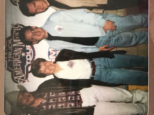 Rochester NY 1992, with Randy Travis 