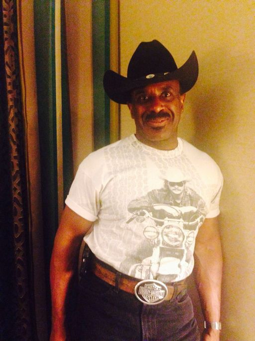 L Coaker in vintage AJ 