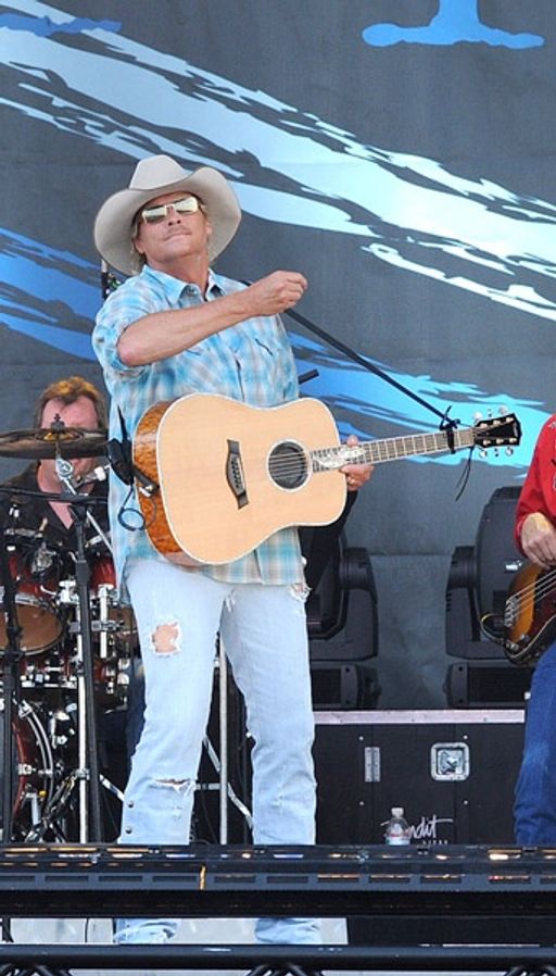 Alan on Stage - closeup 