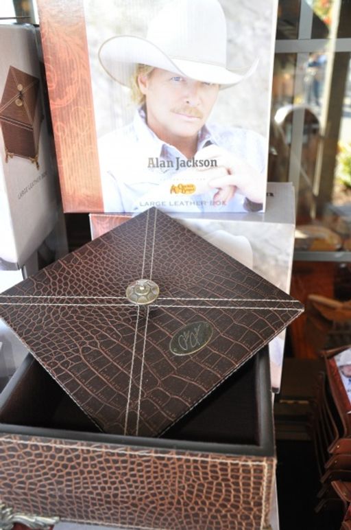 Leather Keepsake Box 