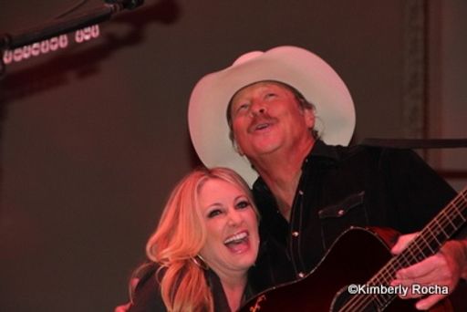 AJ with LeeAnn Womack 