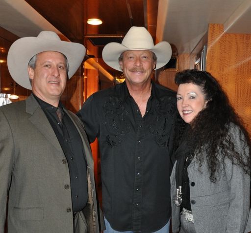 Mr & Mrs Jackson with Mr Jackson 