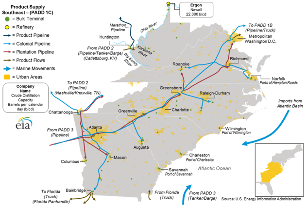 Electric_Power_Florence_Titan_2 Electric_Power_Florence_Titan_2 Source: U.S. Energy Information Administration, East Coast and Gulf Coast Transportation Fuels Markets