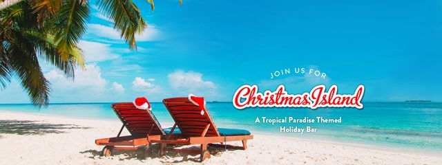 Christmas Island is a tropical paradise themed holiday bar. It's paradise North Pole style. Make a reservation now!