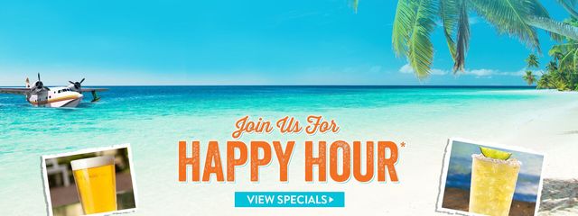 Join us for Happy Hour - View Specials*