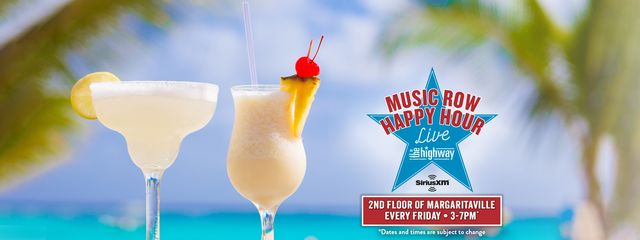 Music Row Happy Hour Live Every Friday 3-7pm 