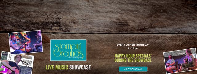 Stompin' Ground Epic Showcase Every Other Thursday 7:00 - 10:00 PM. Drink Specials during showcase. 2Nd Floor - Margaritaville, Nashville