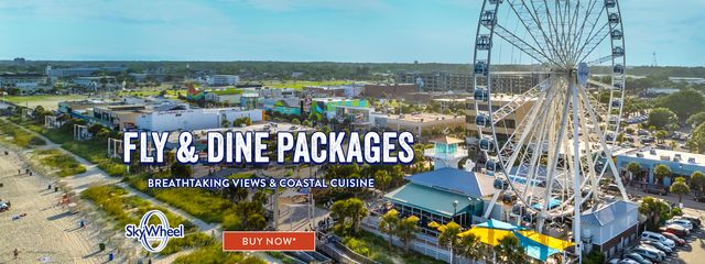 Fly and Dine - Skywheel - Breathtaking Views and Costal Cuisine. Buy Now*