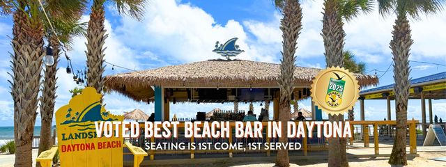 LandShark Daytona Voted Best Beach Bar in Daytona - Seating is 1st Come 1st Serve