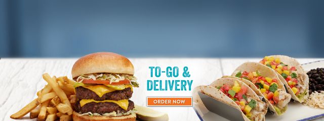 Order to go and delivery now!