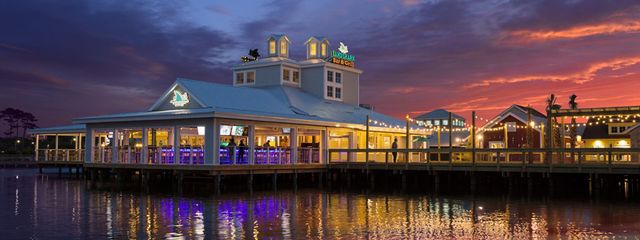 LandShark Bar & Grill North Myrtle Beach with beautiful deck on the water