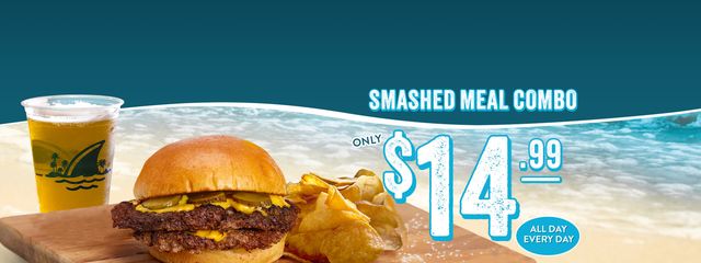Smash Meal Combo only $14.99. All Day. Every Day. Click here for more details. Smash Meal Combo only $14.99. All Day. Every Day. Click here for more details.
