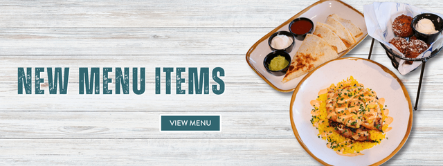 New items added to our menu. Click to learn more. Opens in a new window.