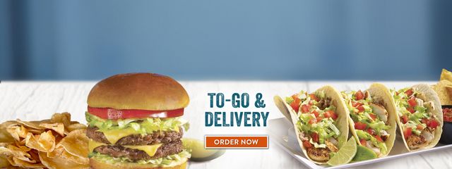 Order to go and delivery now!