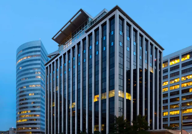 Department of State facility at 1701 N. Fort Myer Street in Rosslyn, VA.