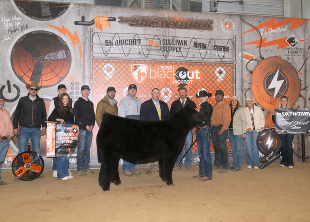 Grand Champion Steer Power Ring