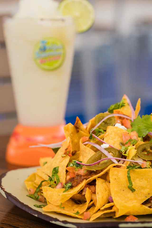 5 o'Clock Somewhere Aruba Nachos 5 o'Clock Somewhere Aruba menu options