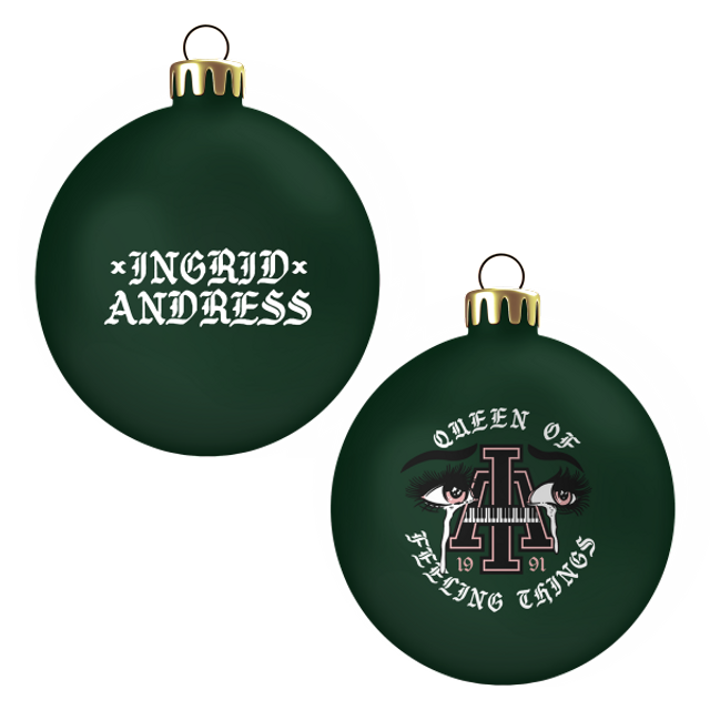 QUEEN OF FEELING THINGS HOLIDAY ORNAMENT