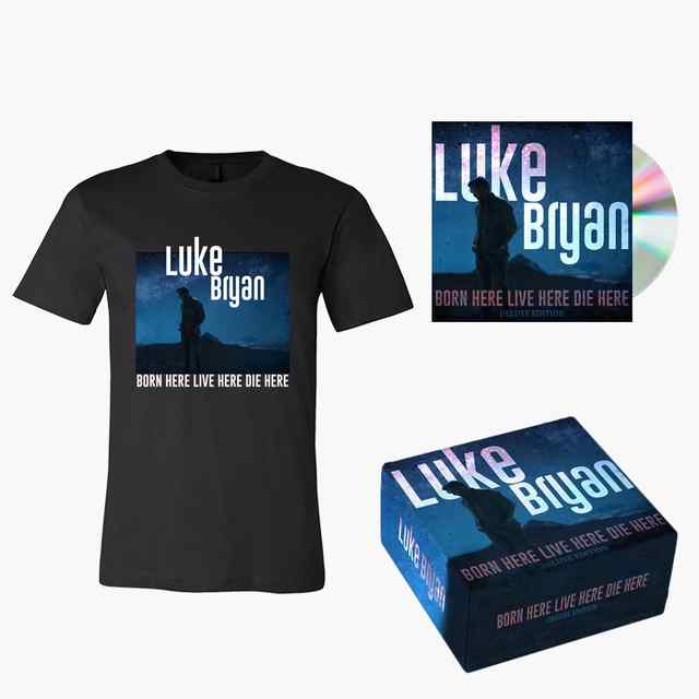 BORN HERE LIVE HERE DIE HERE DELUXE ALBUM T-SHIRT CD BOXSET