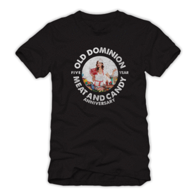 Meat and Candy Five Year Shirt and Autographed Vinyl Bundle