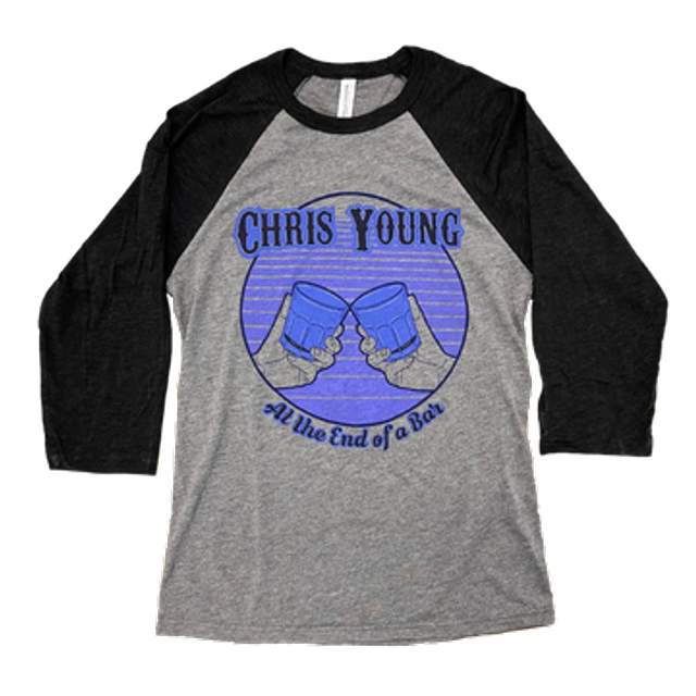 AT THE END OF THE BAR BASEBALL TEE