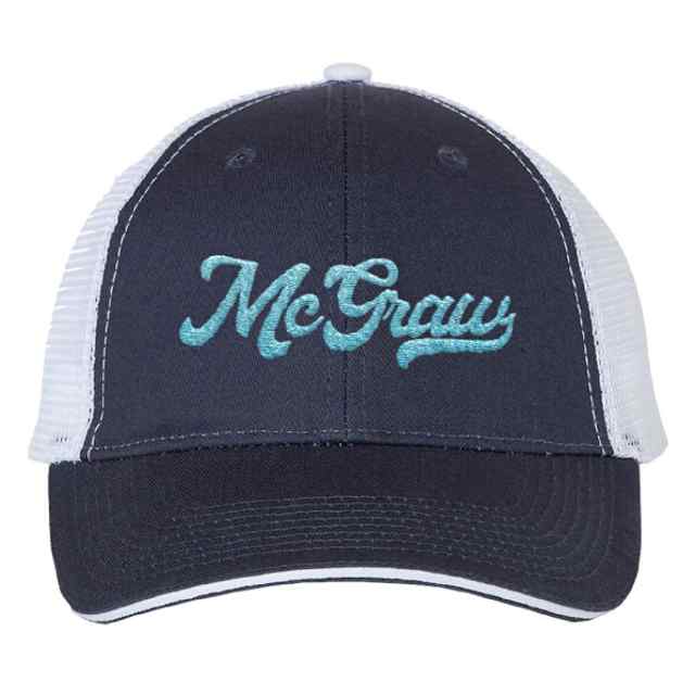 MCGRAW EMBROIDERED TRUCKER HAT