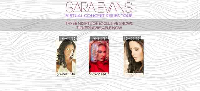 Sara Evan's Virtual Concert Series Tour: Copy THAT Livestream