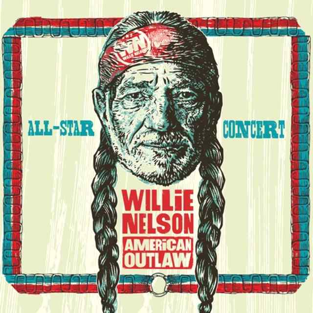 Willie Nelson American Outlaw CD and DVD