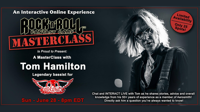 Tom Hamilton Rock 'N' Roll Fantasy Camp Masterclass