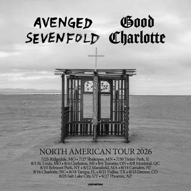 A7X x Good Charlotte 2026 North American Tour