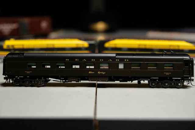 HO scale seaboard passenger car Made from brass