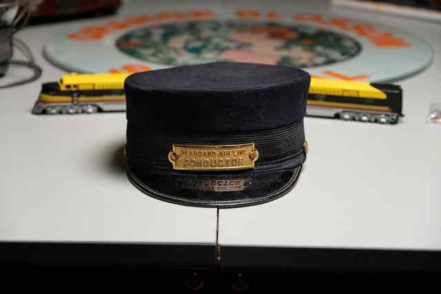 Seaboard line conductor hat From the orange blossom special train