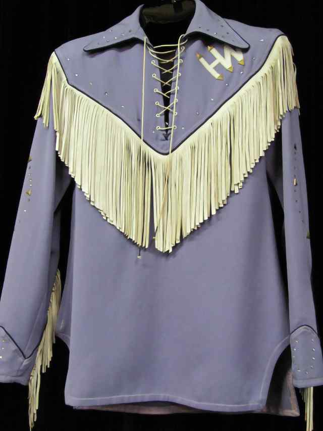 Hank Williams shirt Made by Nudie the Rodeo Tailor circa 1951