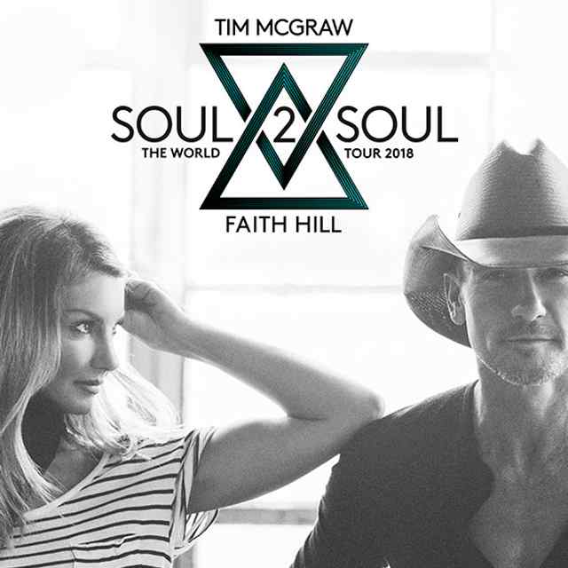 Grammy Award-Winning Superstars Tim Mcgraw and Faith Hill Extend Soul2Soul The World Tour into 2018 with 25+ New Dates