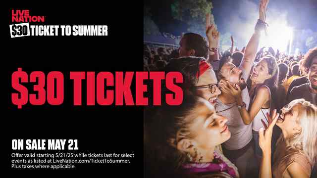 $30 Ticket To Summer