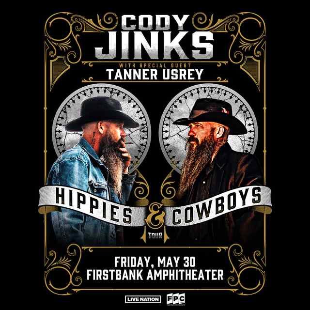 Cody Jinks The Hippies & Cowboys Tour with special guest Tanner Usrey - 7:00 PM