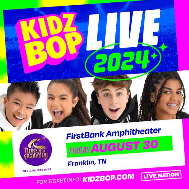 KIDZ BOP LIVE 2024 - 7:00 PM